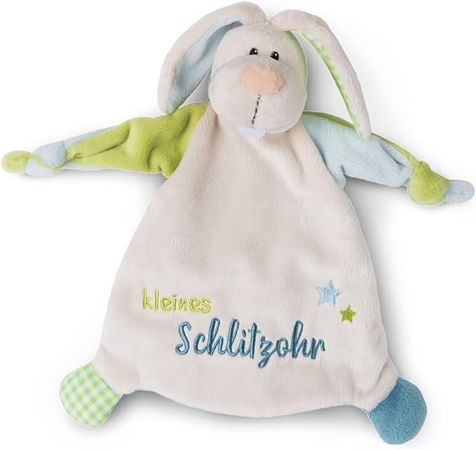 NICI My First Nici - Schmusetuch Hase "kleines Schlitzohr"