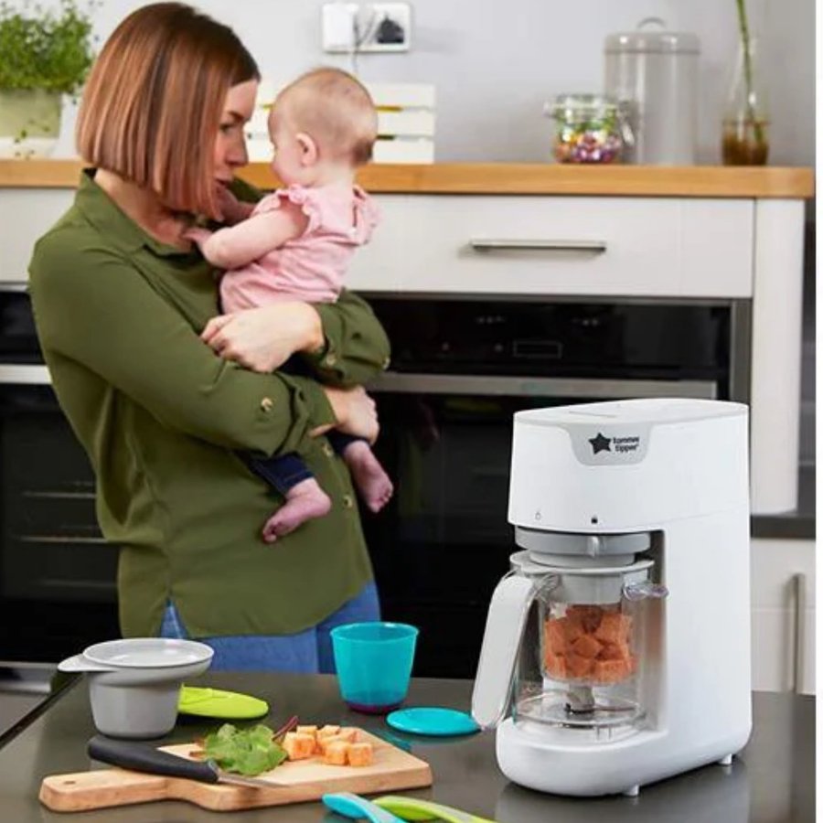 Tommee Tippee Quick-Cook Barnmatsberedare Baby Food Maker oanvänd
