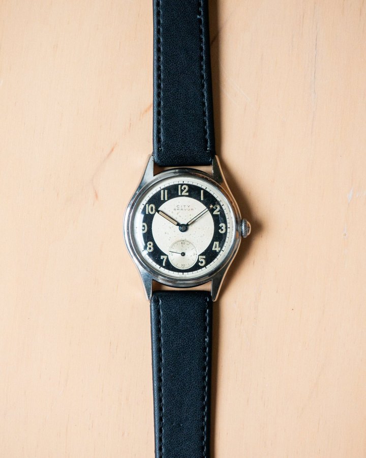 City Bravur Military Watch 1950's