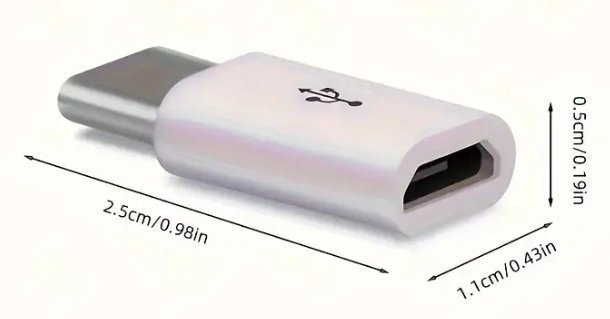 50 Stycke Type-C-adapter USB C Till Micro USB