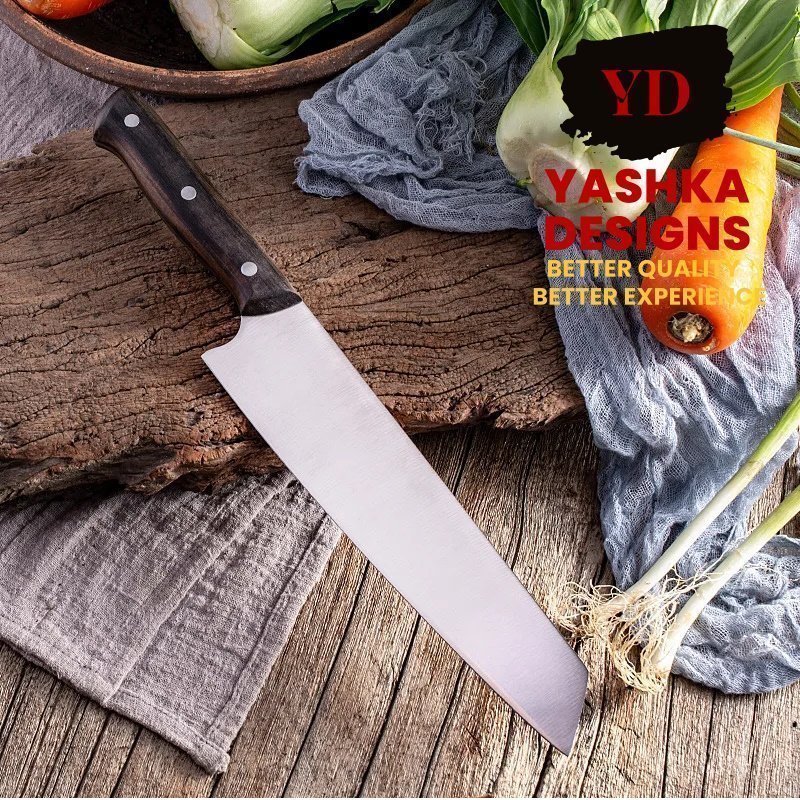 Chef Knife Japanese Kiritsuke 85 Inch Stainless Steel Blade Sashimi Kitchen