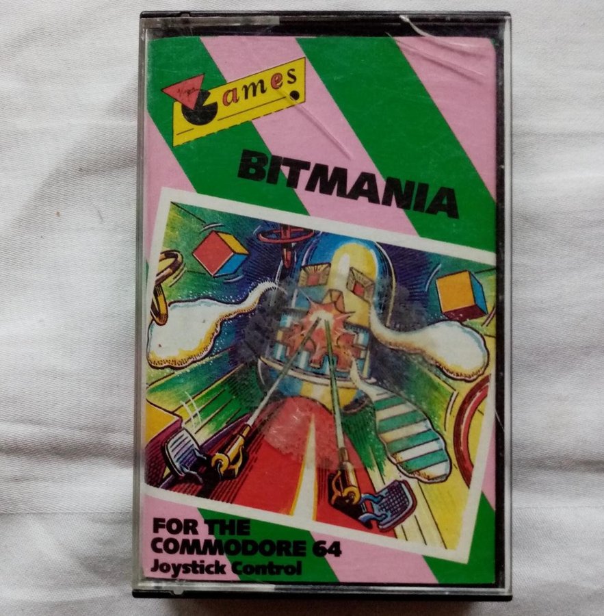 Bitmania (Virgin Games) ->TESTAD<- Commodore 64/C64 Spel