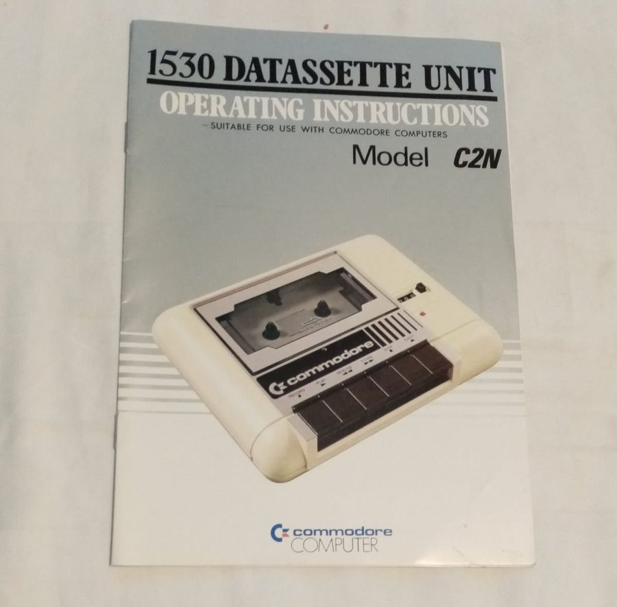 1530 Datasette Unit - Operating Instructions Model C2N