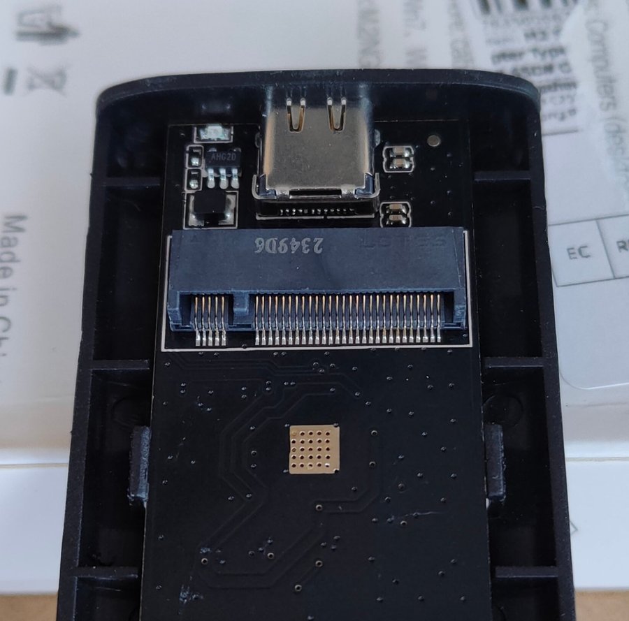 M2 NVMe SSD NGFF HDD-fodral 10 Gbps M2 USB 31 Extern SSD