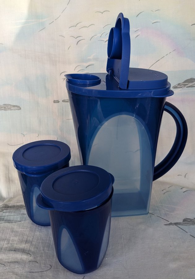 Tupperware Outdoor Kanna + 2 glas demoex