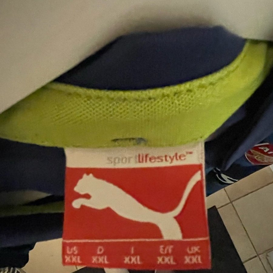 Arsenal Puma blå matchtröja storlek XXL