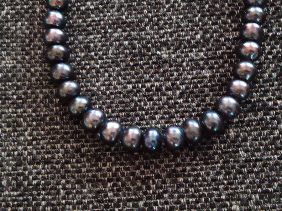 Äkta thaiti pärlor med äkta silverlås sterling silver 925
