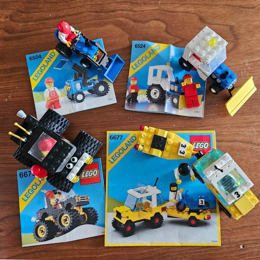 Retro- Lego Legoland set.