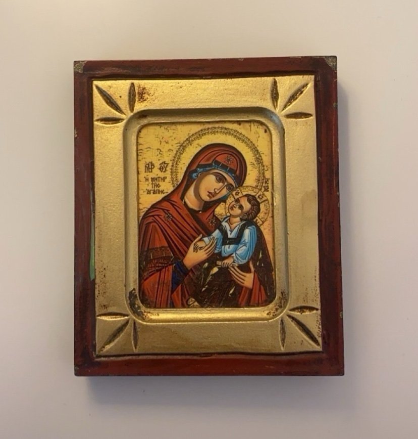 Ikon av Jungfru Maria med Jesusbarnet
