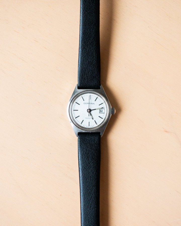 Certina Quartz Date Vintage Watch 719 2005 4