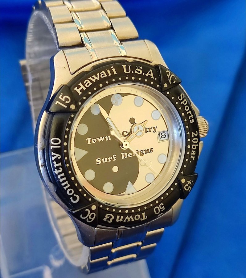 JDM the most rare of ORIENT diver 40 mm with crown town and country 1982