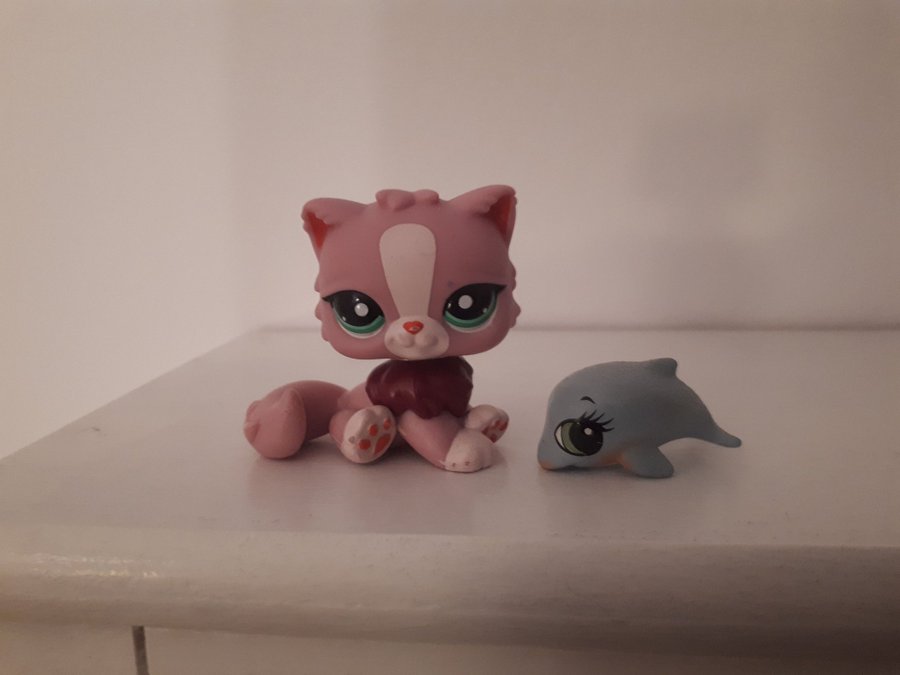 Littlest Pet Shop Katt och Delfin