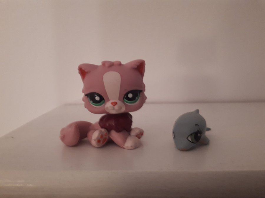 Littlest Pet Shop Katt och Delfin