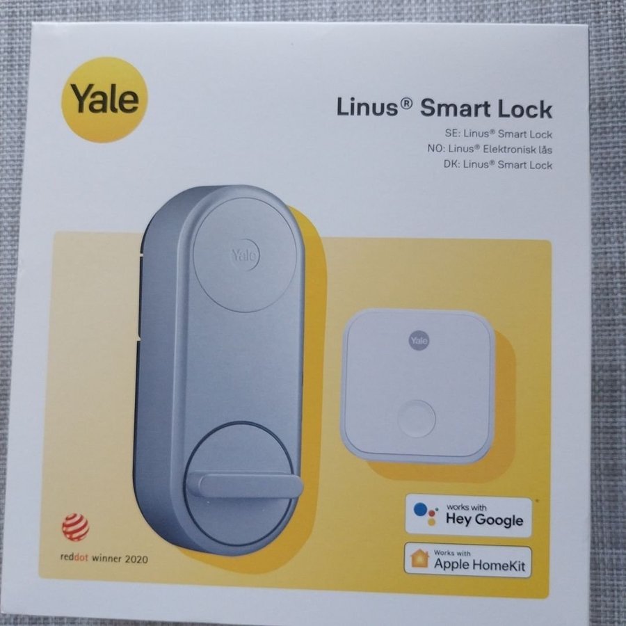 YALE SMARTLOCK SILVER