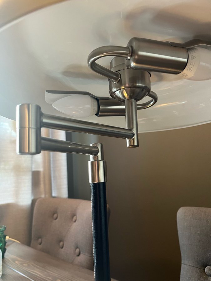 Superläcker lampa IKEA GRIMSÖ bordslampa art Deco stil