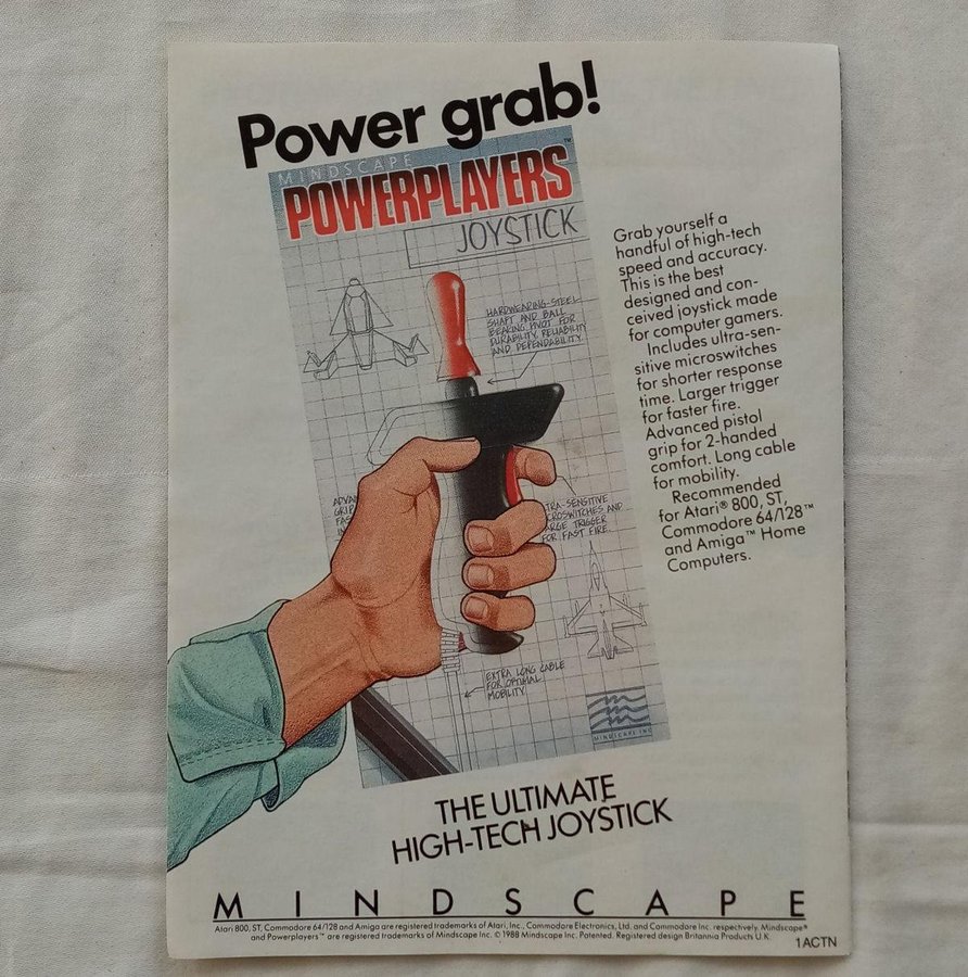 Action Arcade Excitement (Mindscape) - Katalog - Commodore 64