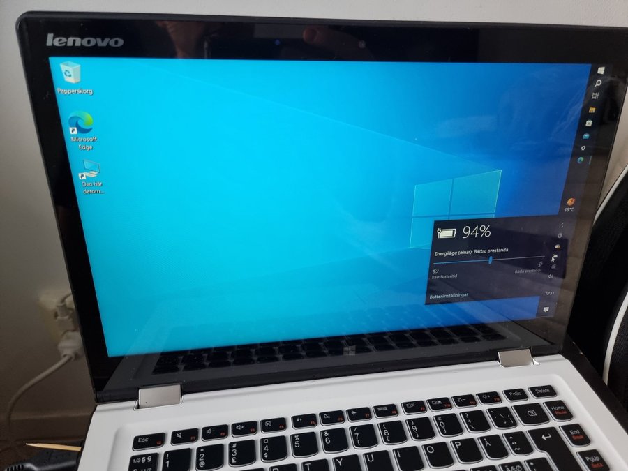 Lenovo Yoga 700 14isk trasig ladningsport