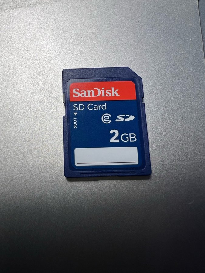 Sandisk SD-kort 2GB