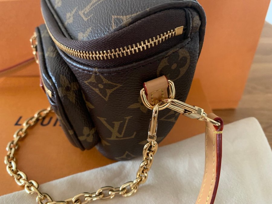 Mini bumbag monogram canvas Oanvänd