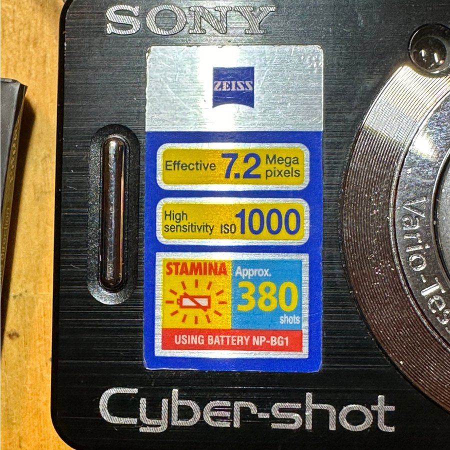 Sony Cyber-shot Digitalkamera