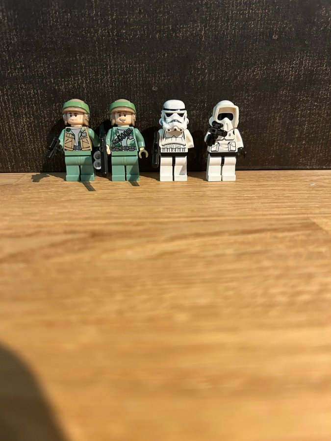 Lego Star Wars Endor Rebel Commando Imperial Scout Troper Imperial Stormtrooper