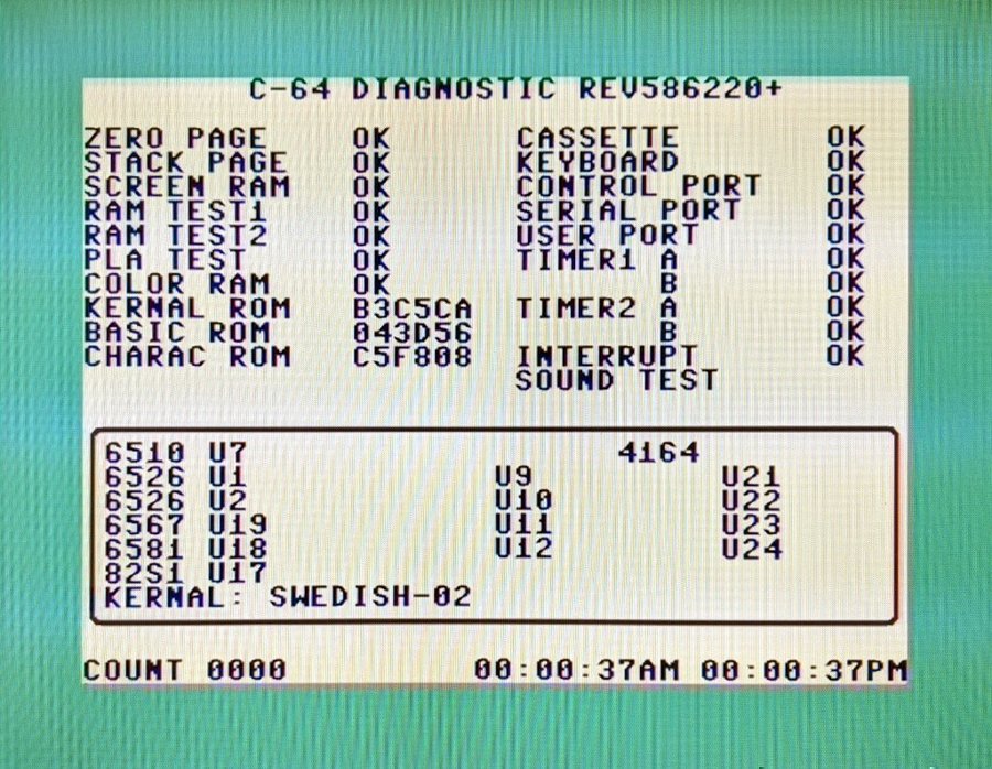 C64 diagnostikkit 586220 med harness
