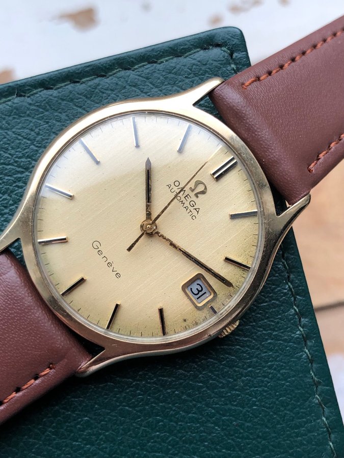 Omega Automatic Geneve 9K guld 33mm