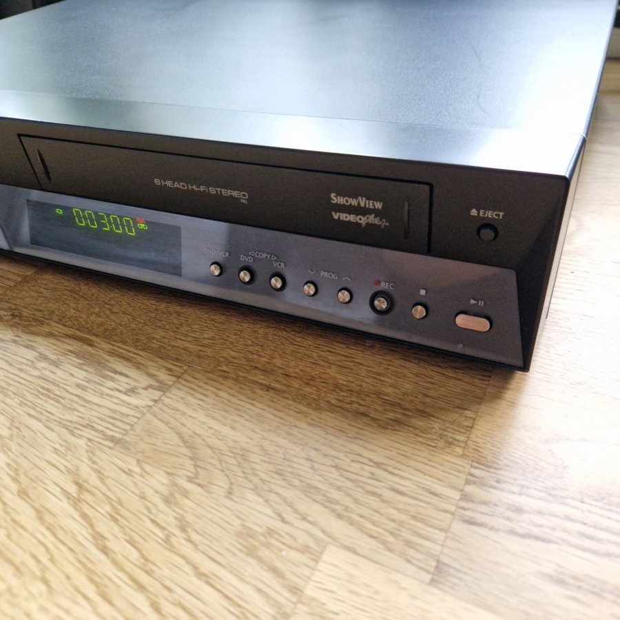 Samsung DVD-VR350 DVD VHS Recorder Inspelningsbar spela in minnen dvd-ram rw