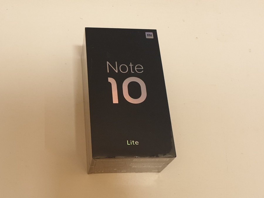 Xiaomi Mi Note 10 Lite 6GB RAM 64GB LagringOlåst