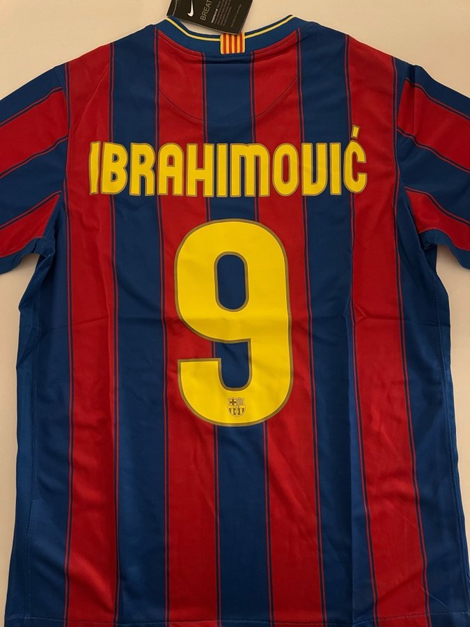 Zlatan Barcelona 2010 Fotbollströja