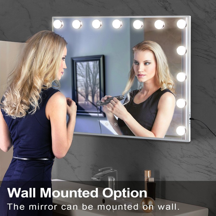 58x46cm Hollywood Makeup Vanity Mirror with Lights Free Shipping