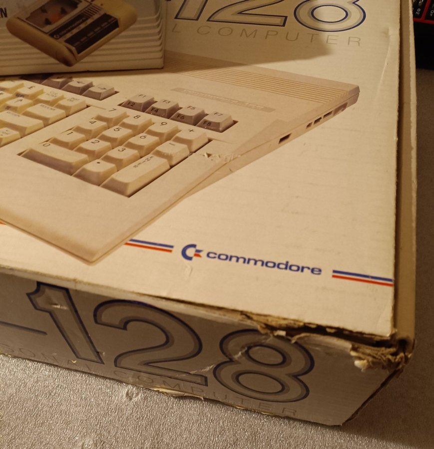 Commodore 128 CIB 1530 Datassette unit CIB