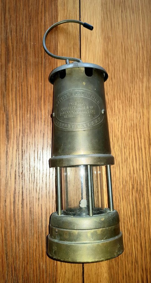 Gruvlykta British Coal Mining Serial no 04375 Made in Wales Uk Vintage