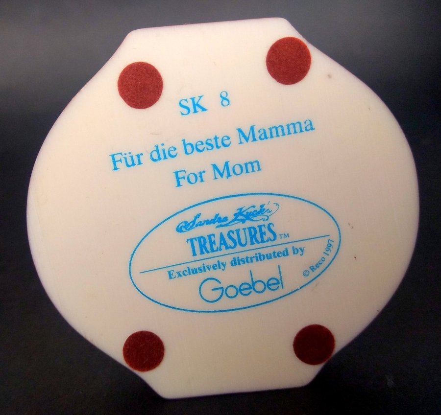 Goebel figurin Treasures of Sandra Kucks SK8 " "Für die beste Mama"