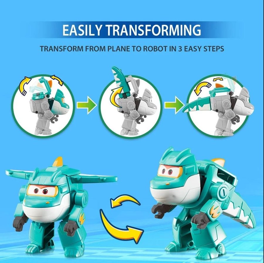 Super Wings Transform-a-Bots - Tine