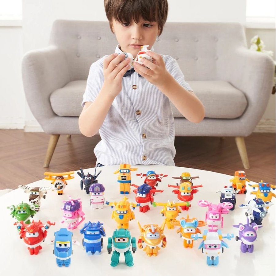 Super Wings Transform-a-Bots - Tine