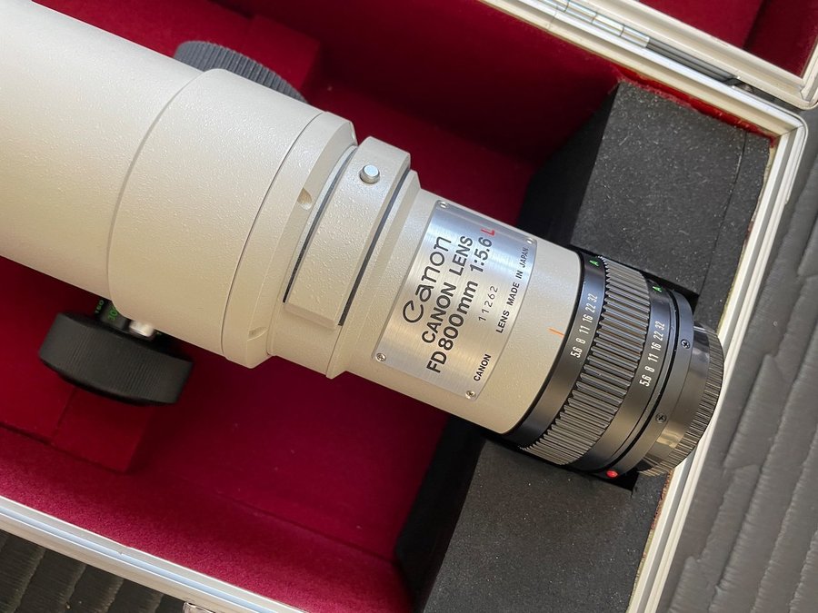 Canon FD 800mm f/56 L Objektiv