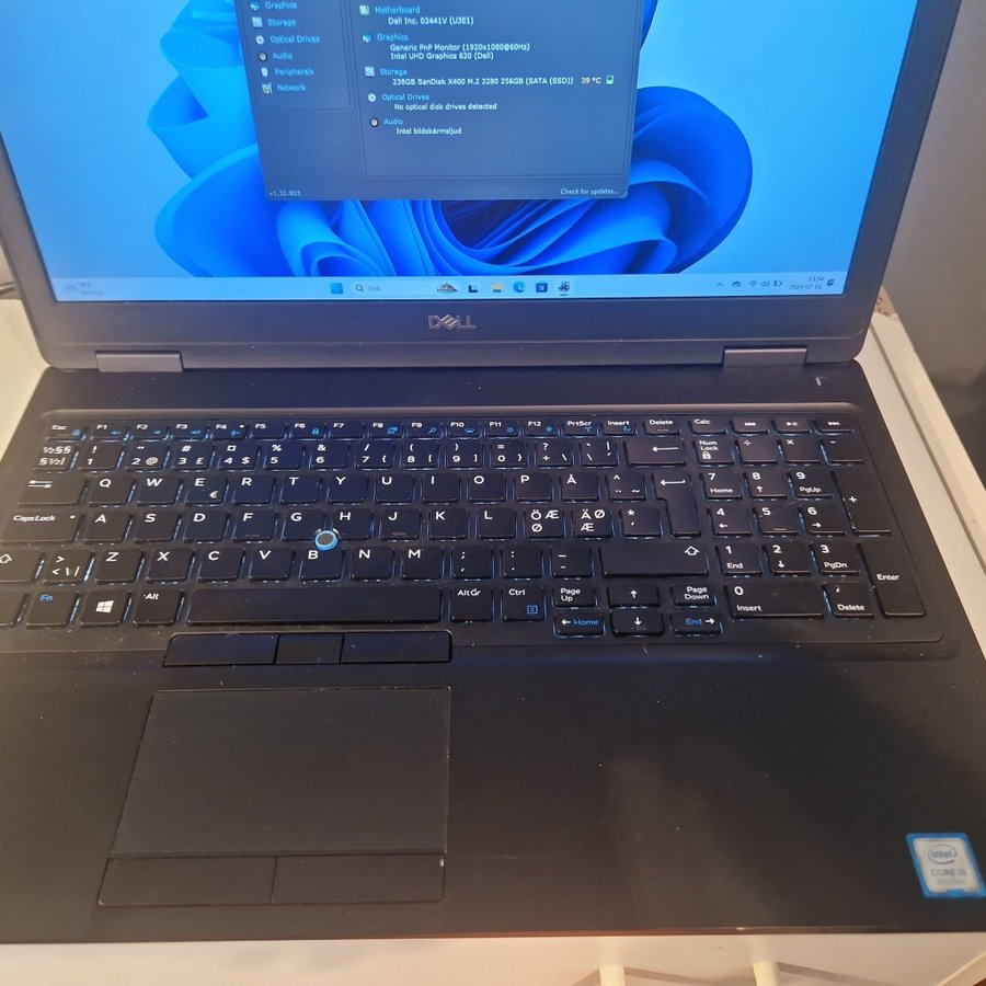 Dell Latitude 5590 156 i5-8250U16GB256GB SSDintel UHD 620Win11ProN4