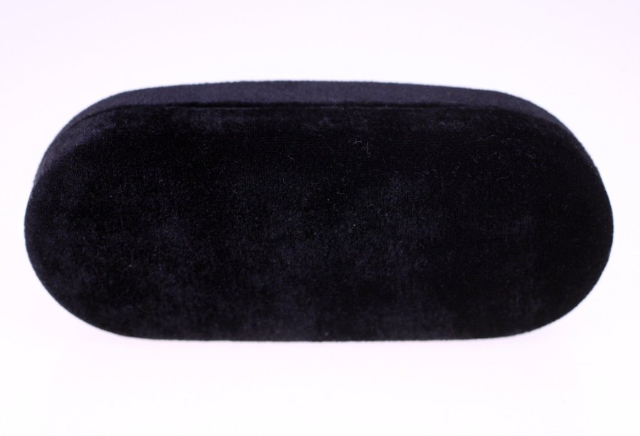 Sonia Rykiel vintage black sunglasses case with crystal-circa 1980s/1990s-130g