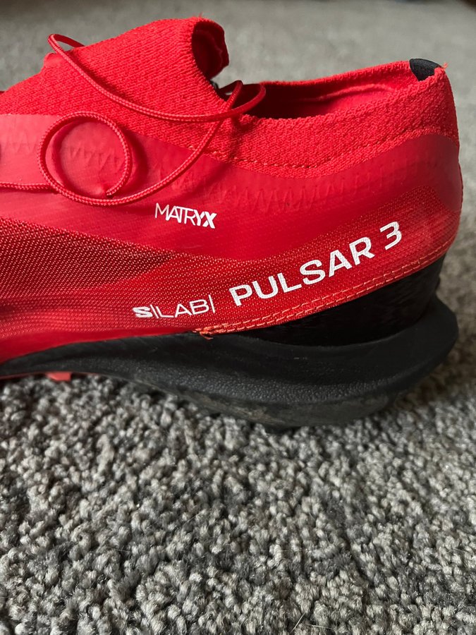 Salomon S/Lab Pulsar 3 Löparskor Röd