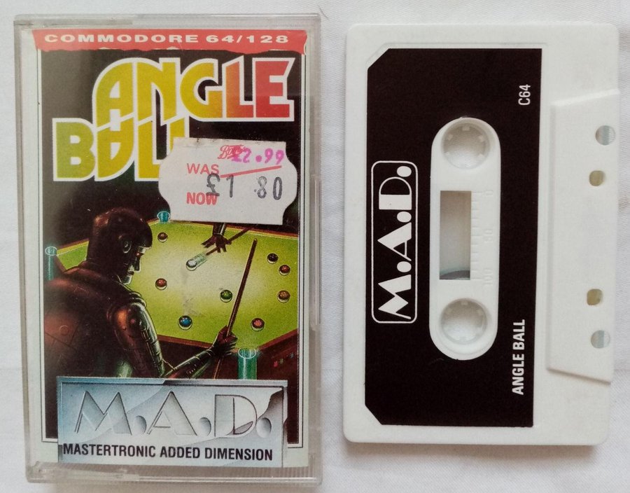 Angle Ball (MAD - Mastertronic) - Commodore 64/C64 Spel