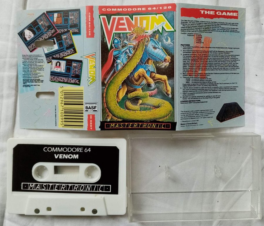 Venom (Mastertronic) - Commodore 64/C64 Spel