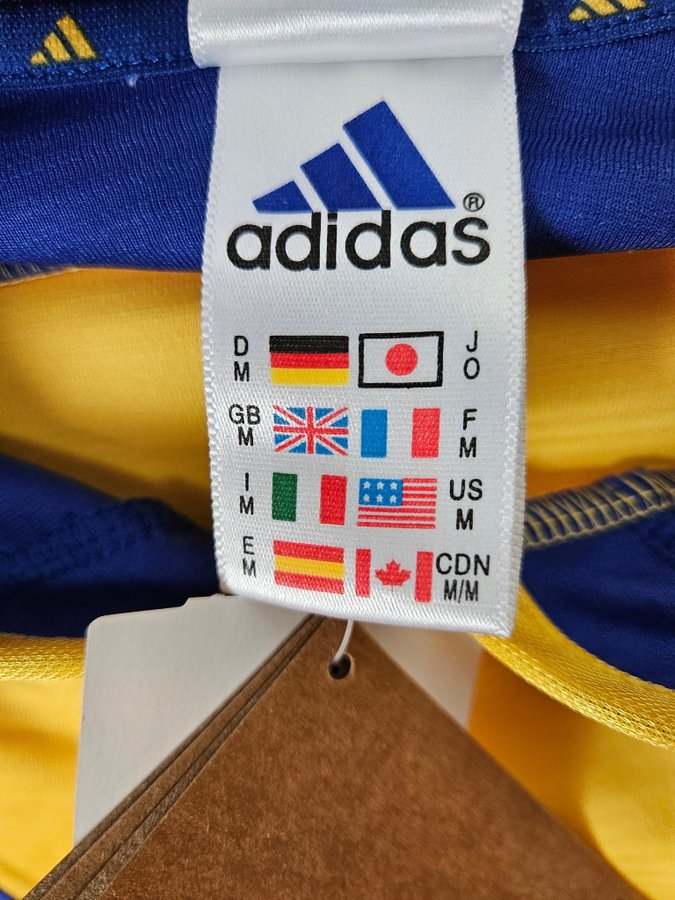 Svensk landslagströja ADIDAS M Oanvänd