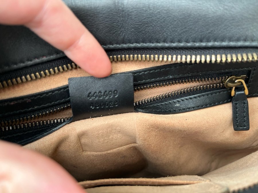 Gucci GG Marmont crossbody leather bag handväska
