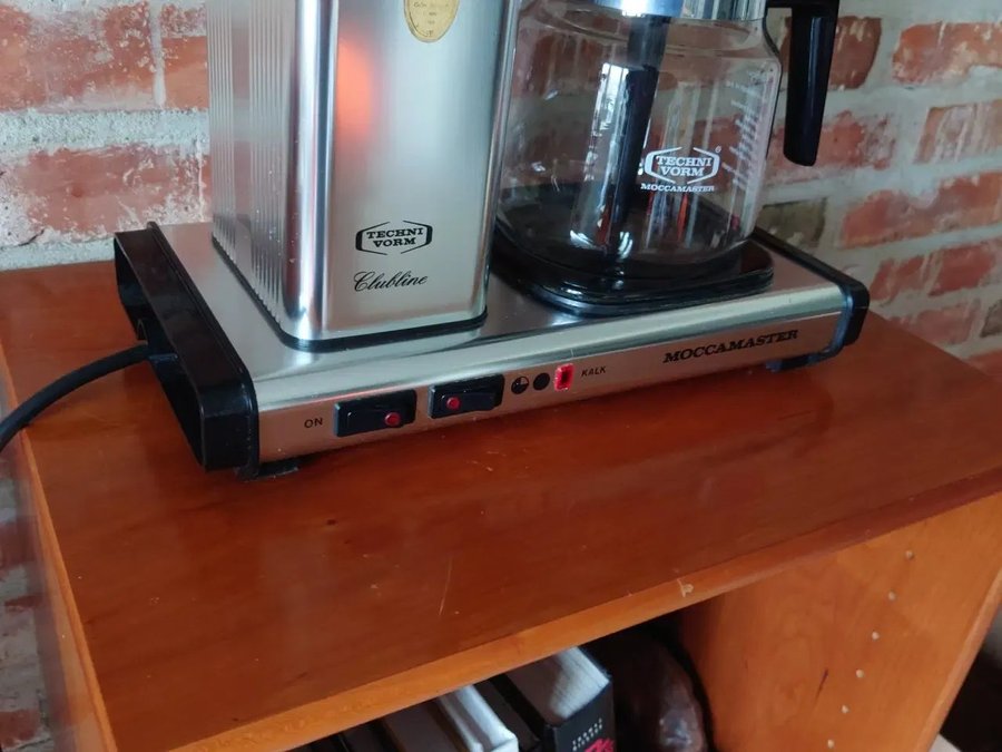 MOCCAMASTER kaffemaskine Silver