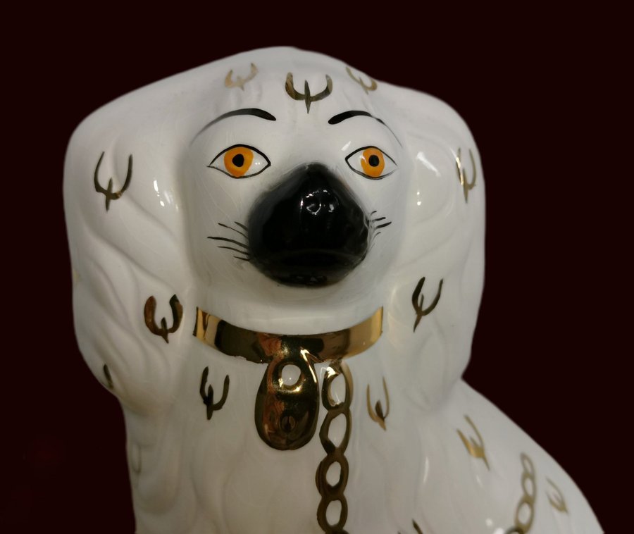 1950-talshund i Beswick Staffordshire England