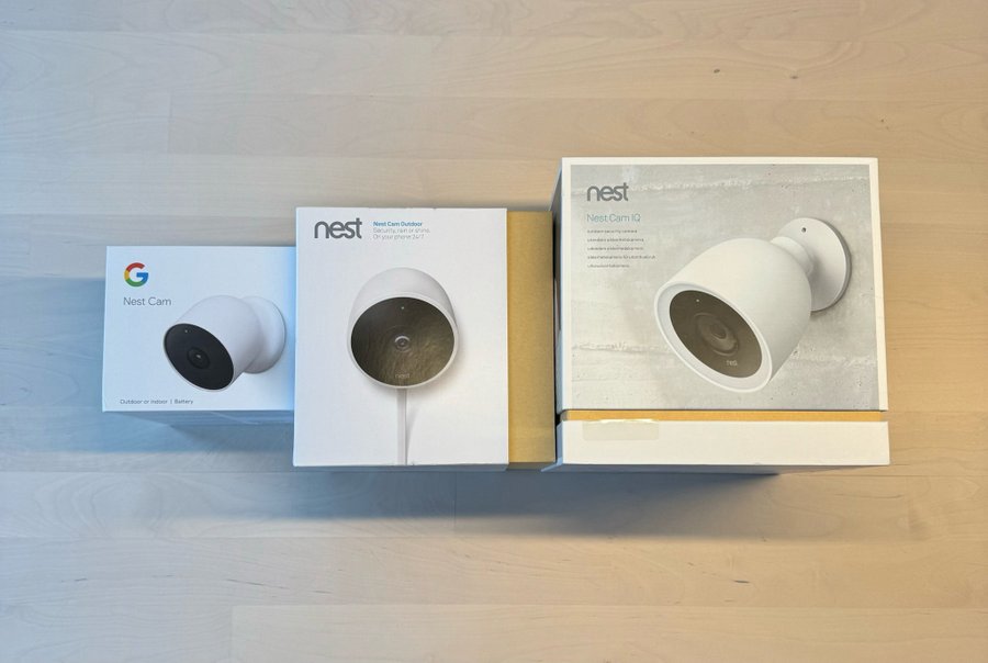 Google Nest CAM (Övervakningskameror)