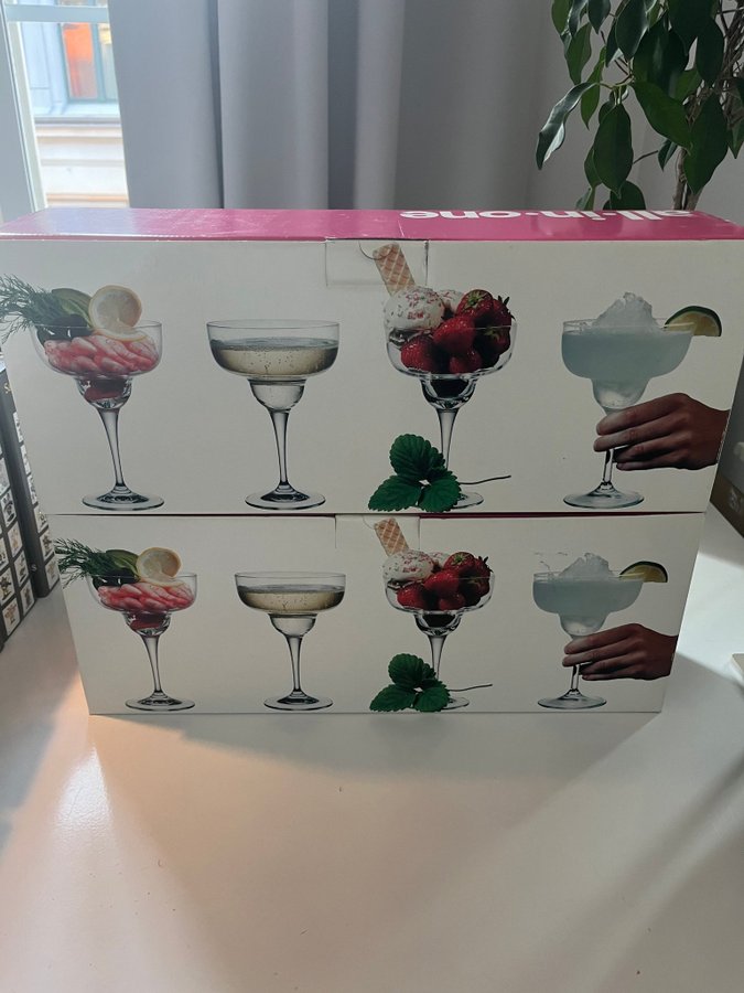 All in one - Cocktailglas 8st (2x 4-pack)