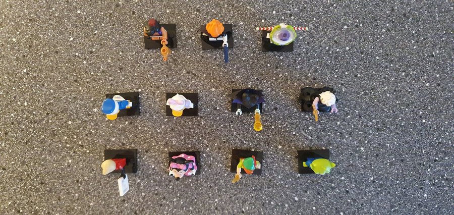 60% Komplett LEGO Disney Minifigures Series 1 71012