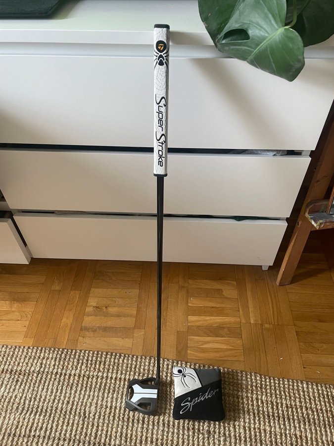 TaylorMade Spider Tour X putter med SuperStroke grepp